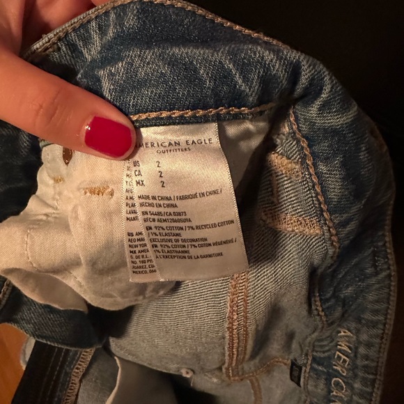 AE '90s High-Waisted Mini Skirt - Picture 3 of 5